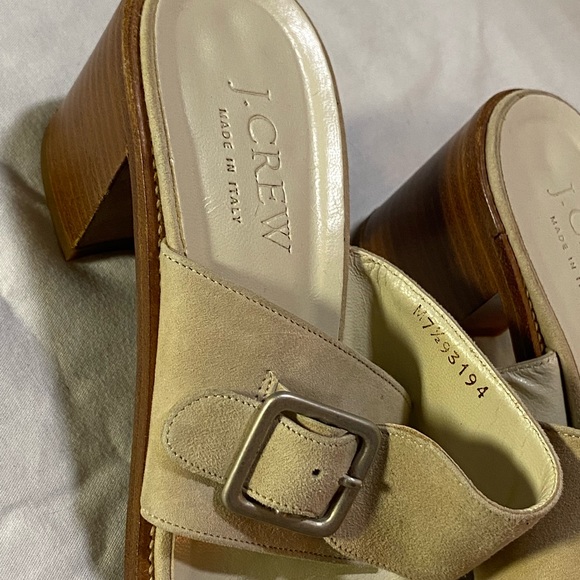 Vintage J. Crew suede sandals - Picture 4 of 5